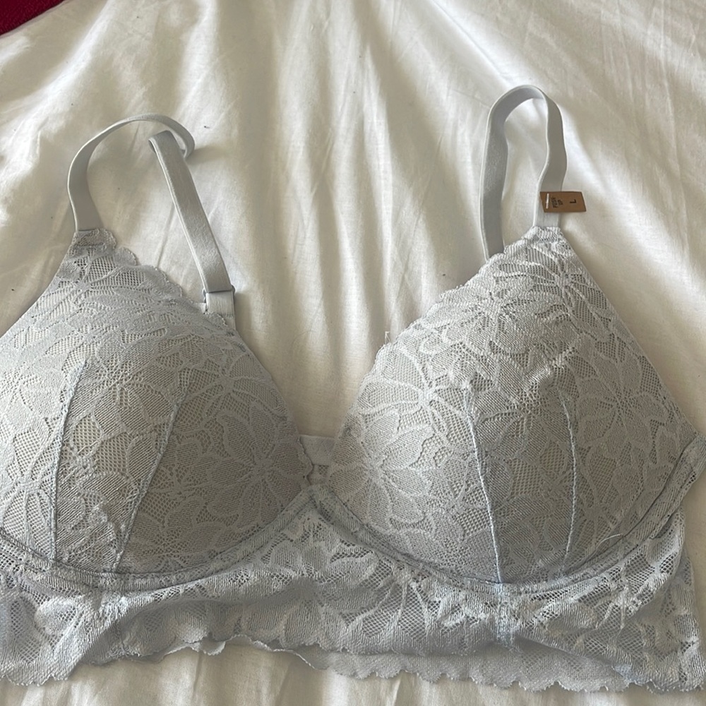 Pink bra